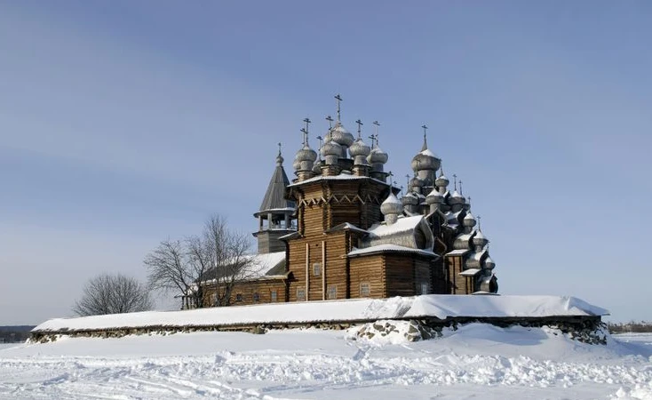 Красивые вид на церковь