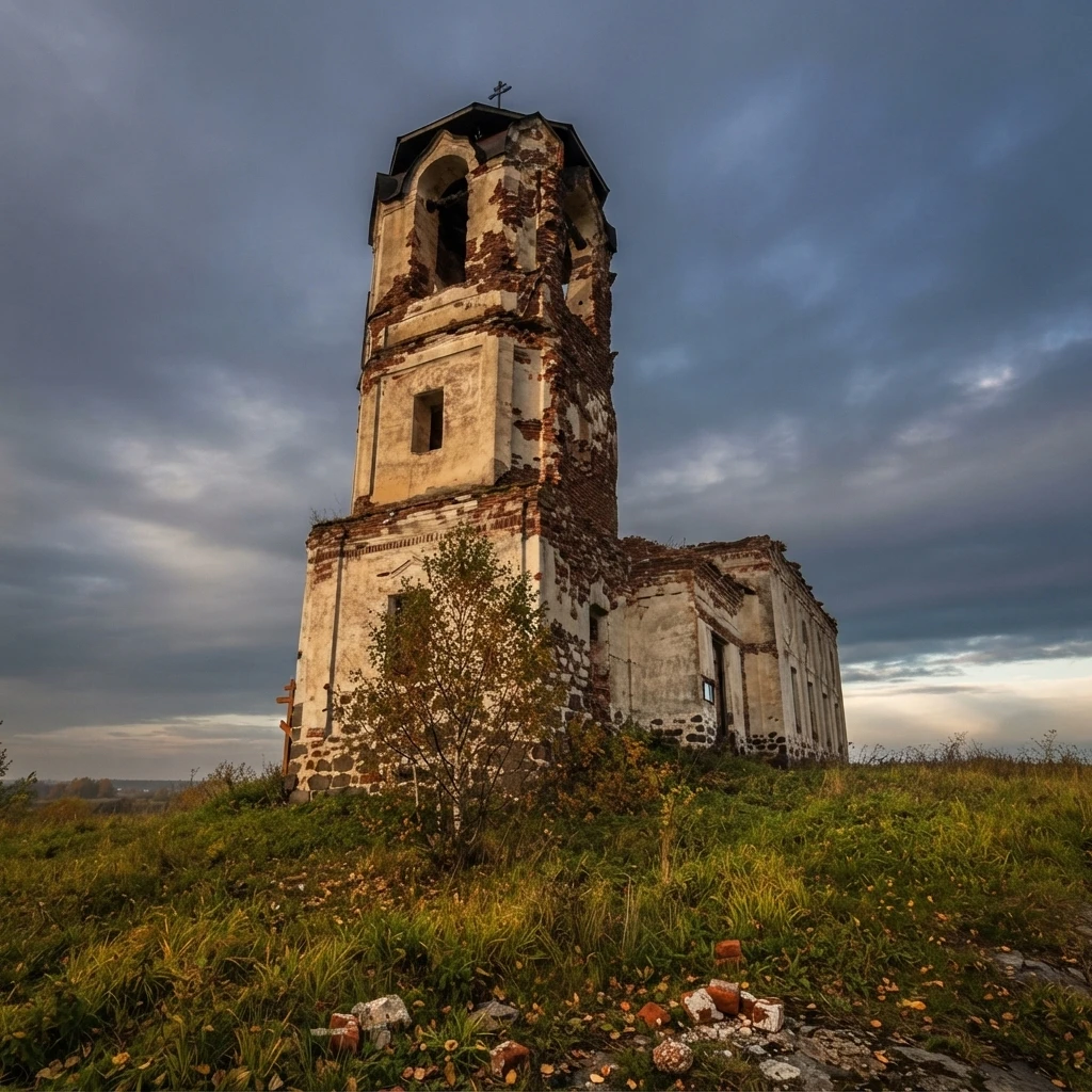 Церковь Николая Чудотворца в деревне Сенная Губа, Республика Карелия